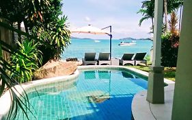 Beachfront Villa Charmant With Private Pool